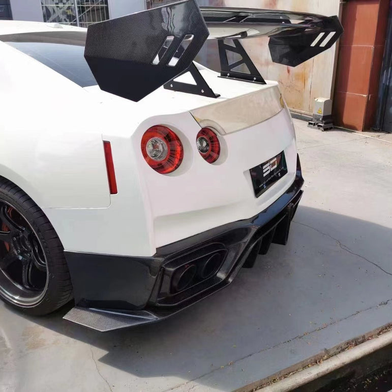 Robot Craftsman Nissan GTR Narrowbody R35 Rear Diffuser Aftermarket Carbon Fiber Part / Bodykit - Robot Bodykits