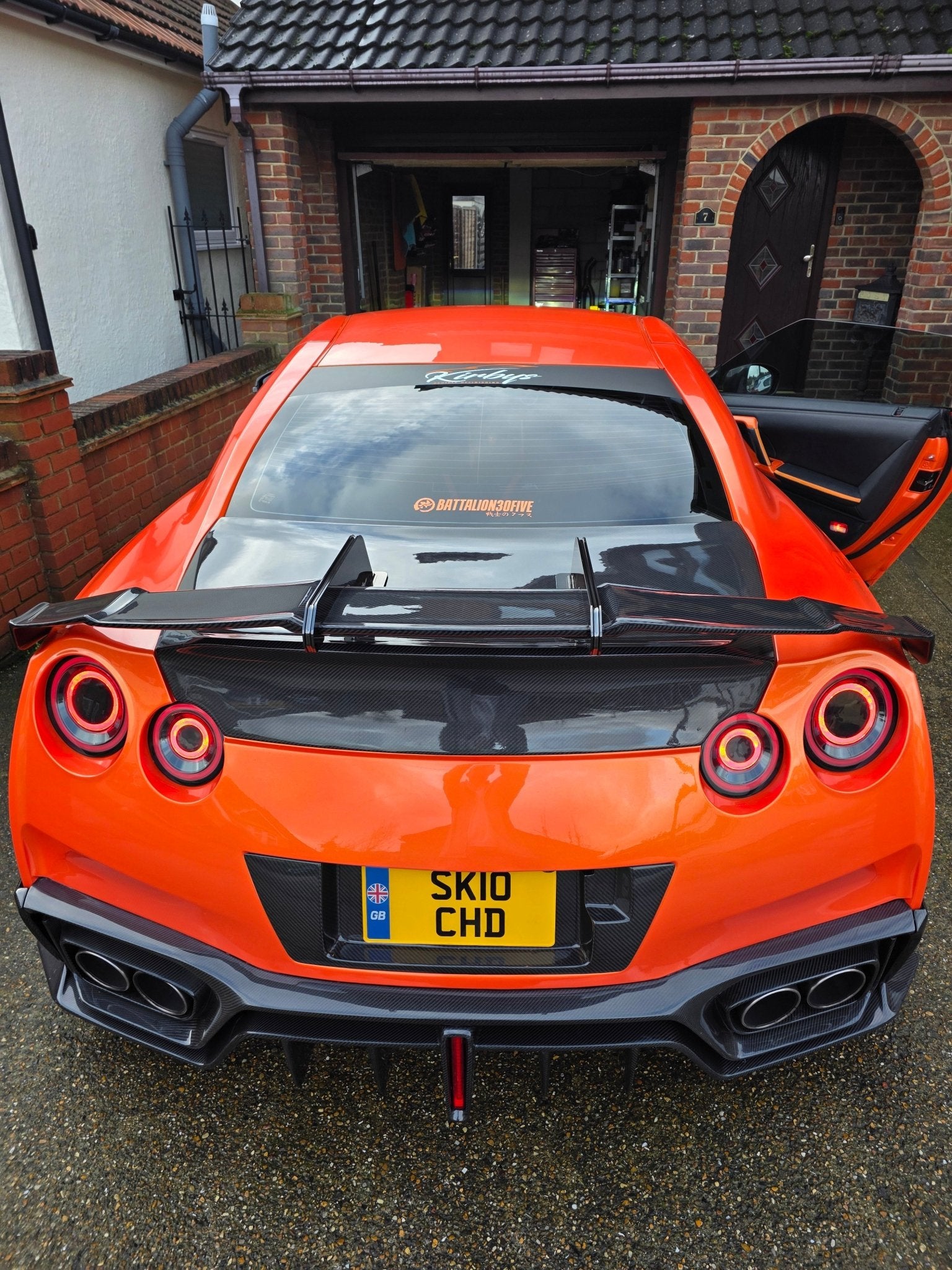 Robot Craftsman Nissan GTR Narrowbody R35 Rear Diffuser Aftermarket Carbon Fiber Part / Bodykit - Robot Bodykits
