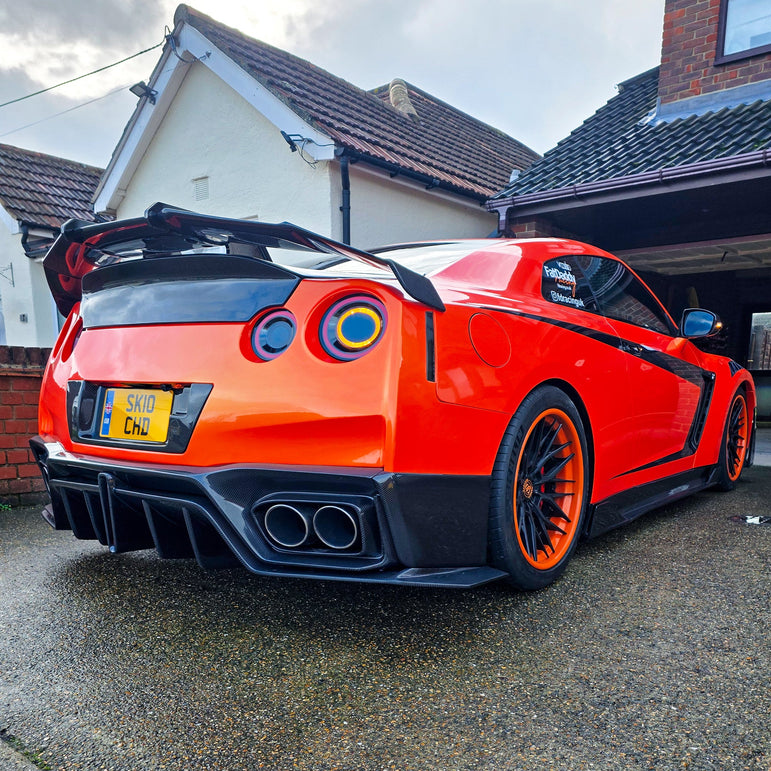 Robot Craftsman Nissan GTR Narrowbody R35 Rear Diffuser Aftermarket Carbon Fiber Part / Bodykit - Robot Bodykits