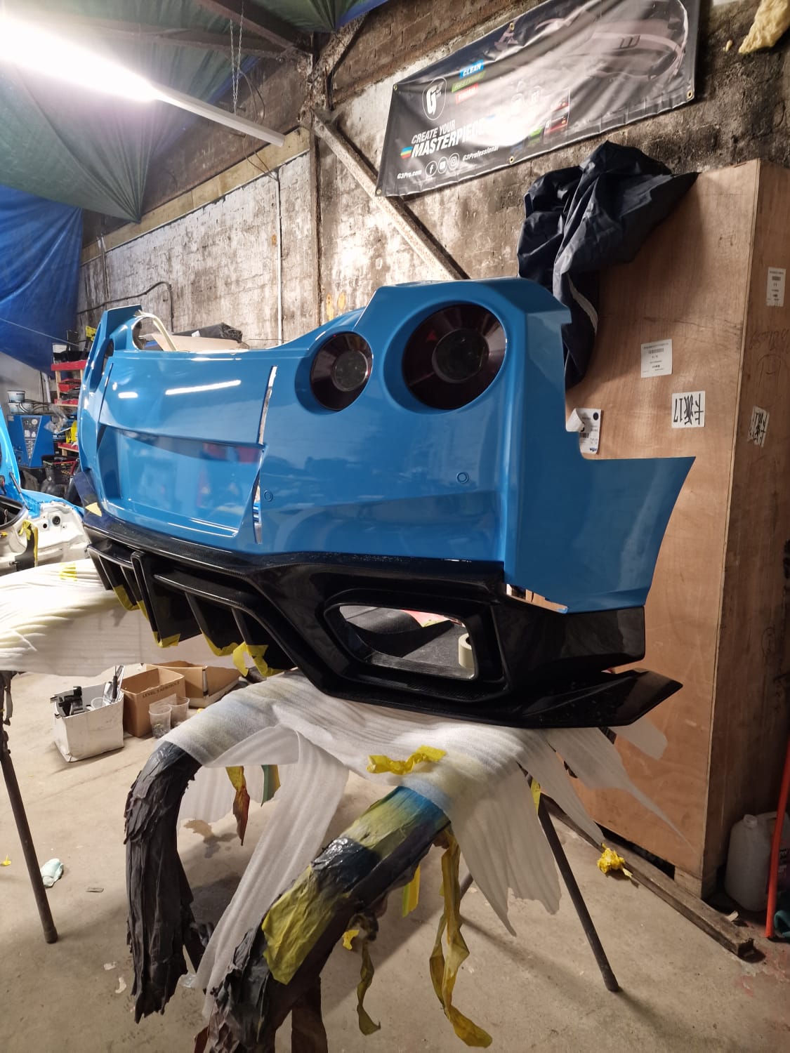 Robot Craftsman Nissan GTR Narrowbody R35 Rear Diffuser Aftermarket Carbon Fiber Part / Bodykit - Robot Bodykits