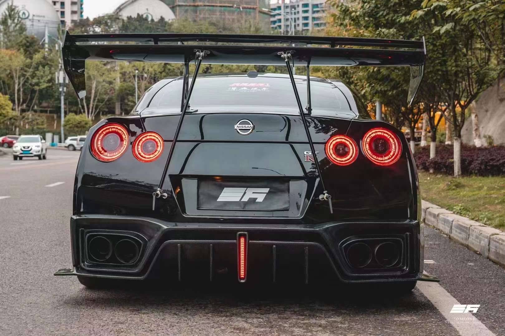 Robot Craftsman Nissan GTR Narrowbody R35 Rear Diffuser Aftermarket Carbon Fiber Part / Bodykit - Robot Bodykits