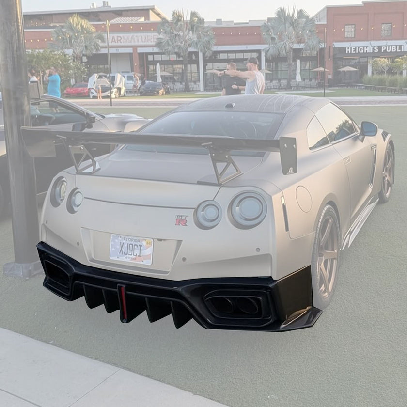 Robot Craftsman Nissan GTR Narrowbody R35 Rear Diffuser Aftermarket Carbon Fiber Part / Bodykit - Robot Bodykits