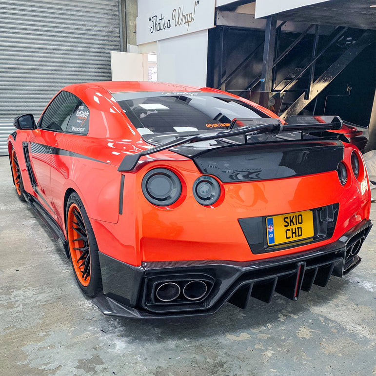 Robot Craftsman Nissan GTR Narrowbody R35 Rear Diffuser Aftermarket Carbon Fiber Part / Bodykit - Robot Bodykits