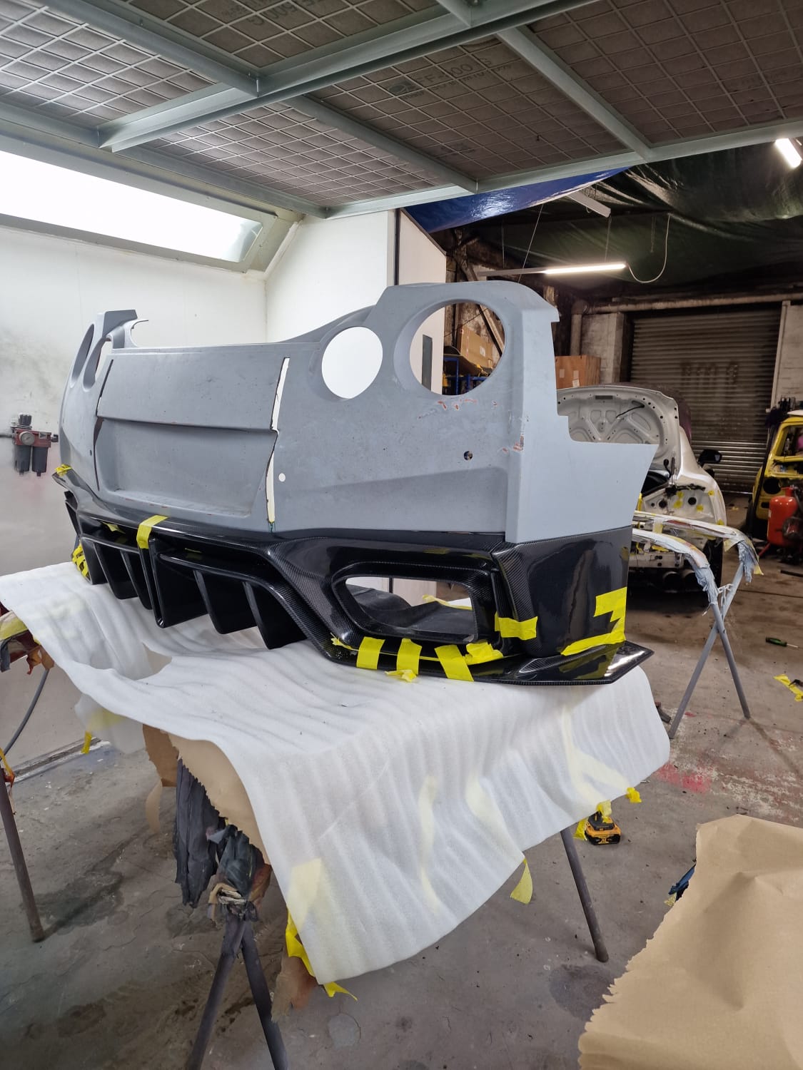 Robot Craftsman Nissan GTR Narrowbody R35 Rear Diffuser Aftermarket Carbon Fiber Part / Bodykit - Robot Bodykits