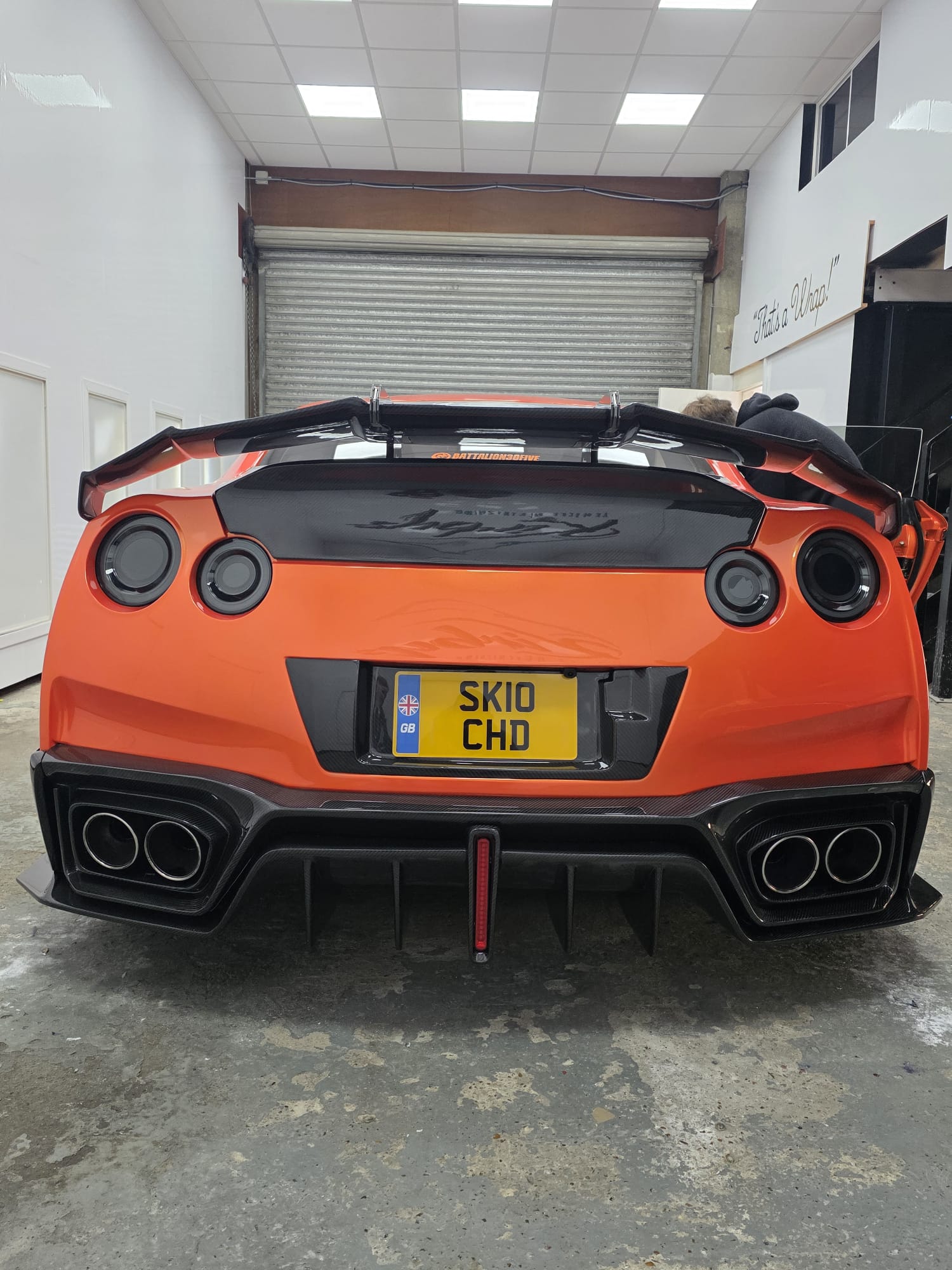 Robot Craftsman Nissan GTR Narrowbody R35 Rear Diffuser Aftermarket Carbon Fiber Part / Bodykit - Robot Bodykits