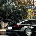 Robot Craftsman Tesla Model 3 2017-2023 “HACKER” Widebody FRP & Partial Carbon Full Kit Aftermarket Carbon Fiber Part / Bodykit - Robot Bodykits