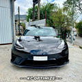 Robot Craftsman Tesla Model 3 "Crypton" Front Bumper & Front Lip Aftermarket Carbon Fiber Part / Bodykit - Robot Bodykits