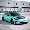 Robot Craftsman Tesla Model 3 "Crypton" Hood / Bonnet Aftermarket Carbon Fiber Part / Bodykit - Robot Bodykits