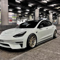 Robot Craftsman Tesla Model 3 "Crypton" Side Skirts Aftermarket Carbon Fiber Part / Bodykit - Robot Bodykits
