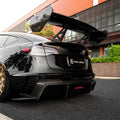 Robot Craftsman Tesla Model 3 “HACKER” Narrowbody Fibre Glass Reinforced Plastic Complete Body Kit (FRP) Aftermarket Carbon Fiber Part / Bodykit - Robot Bodykits