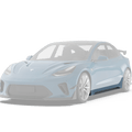 Robot Craftsman Tesla Model 3 “HACKER” Side Skirts (2017–2023 pre - facelift) Aftermarket Carbon Fiber Part / Bodykit - Robot Bodykits