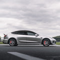 Robot Craftsman Tesla Model 3 “HACKER” Side Skirts (2017–2023 pre - facelift) Aftermarket Carbon Fiber Part / Bodykit - Robot Bodykits