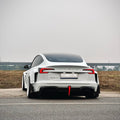 Robot Craftsman Tesla Model 3 Highland 2024+ “HACKER” Widebody FRP & Partial Carbon Full Kit Aftermarket Carbon Fiber Part / Bodykit - Robot Bodykits