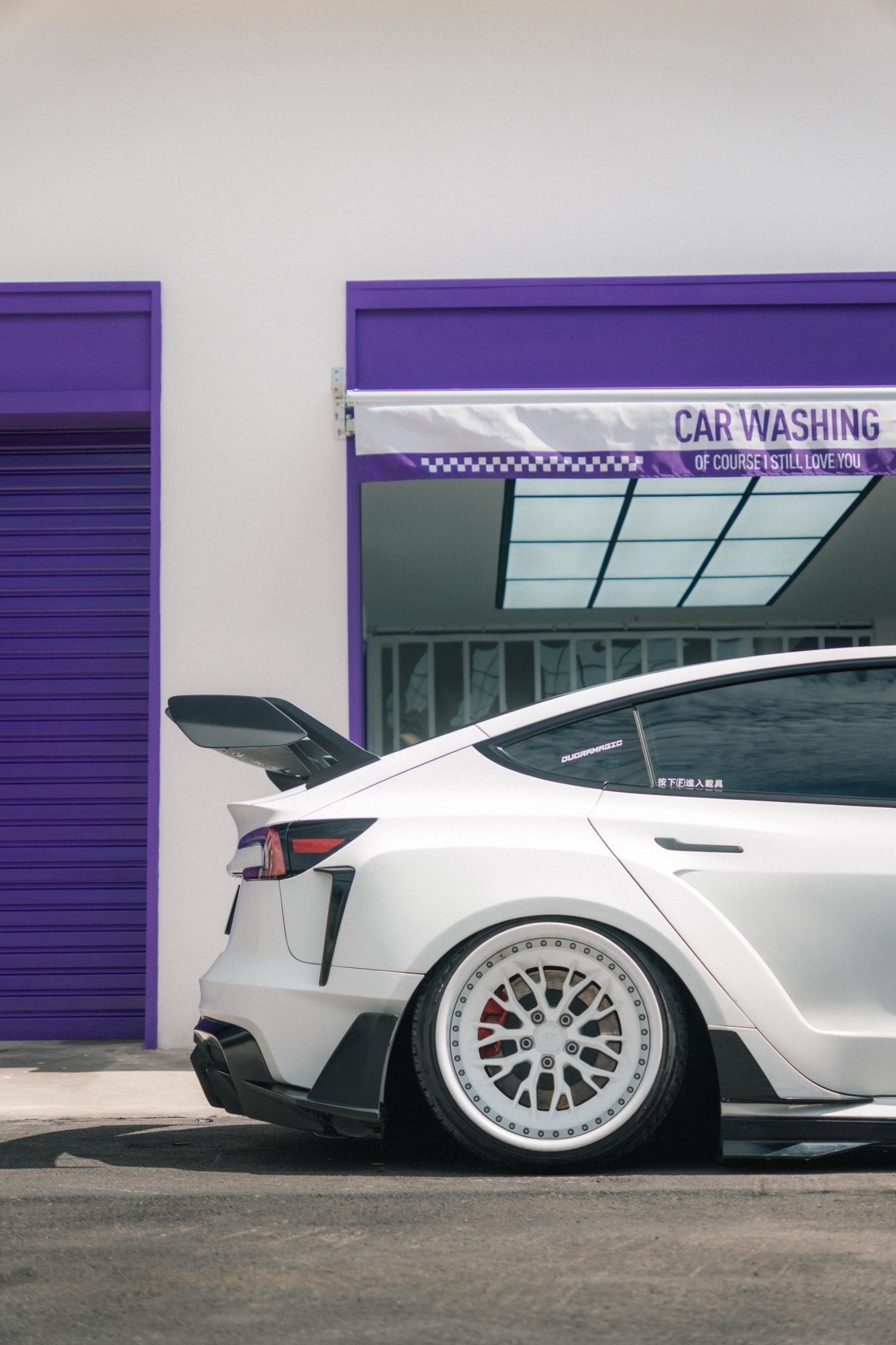 Robot Craftsman Tesla Model 3 Highland 2024+ “HACKER” Widebody FRP & Partial Carbon Full Kit Aftermarket Carbon Fiber Part / Bodykit - Robot Bodykits
