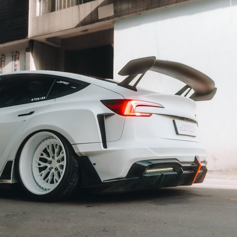 Robot Craftsman Tesla Model 3 Highland 2024+ “HACKER” Widebody FRP & Partial Carbon Full Kit Aftermarket Carbon Fiber Part / Bodykit - Robot Bodykits