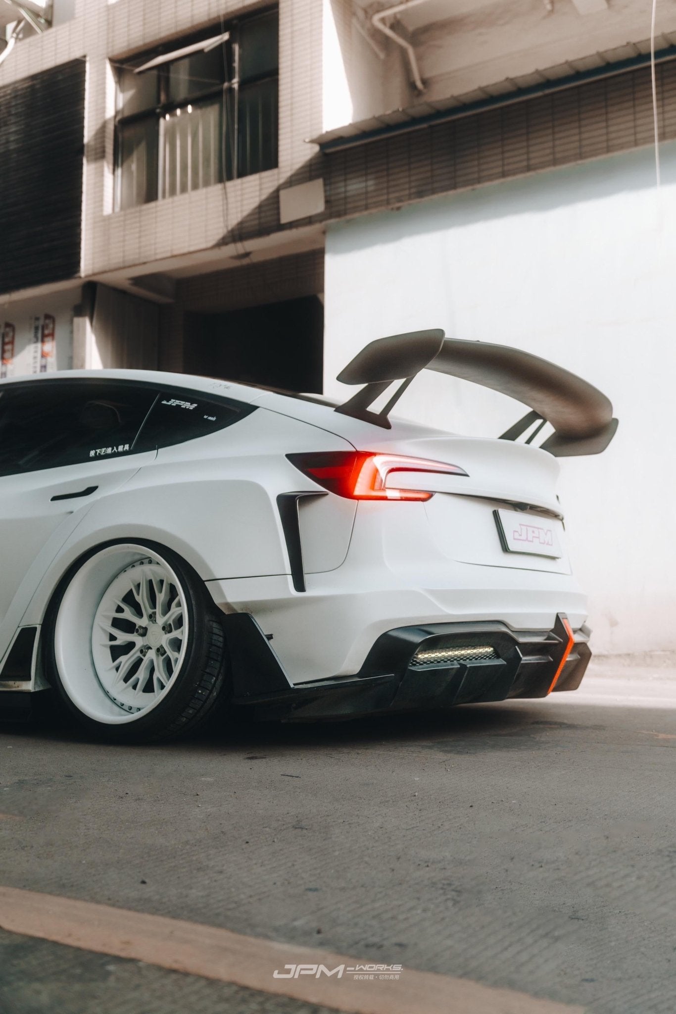 Robot Craftsman Tesla Model 3 Highland 2024+ “HACKER” Widebody FRP & Partial Carbon Full Kit Aftermarket Carbon Fiber Part / Bodykit - Robot Bodykits