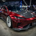 Robot Craftsman Tesla Model 3 Highland 2024+ “HACKER” Widebody FRP & Partial Carbon Full Kit Aftermarket Carbon Fiber Part / Bodykit - Robot Bodykits