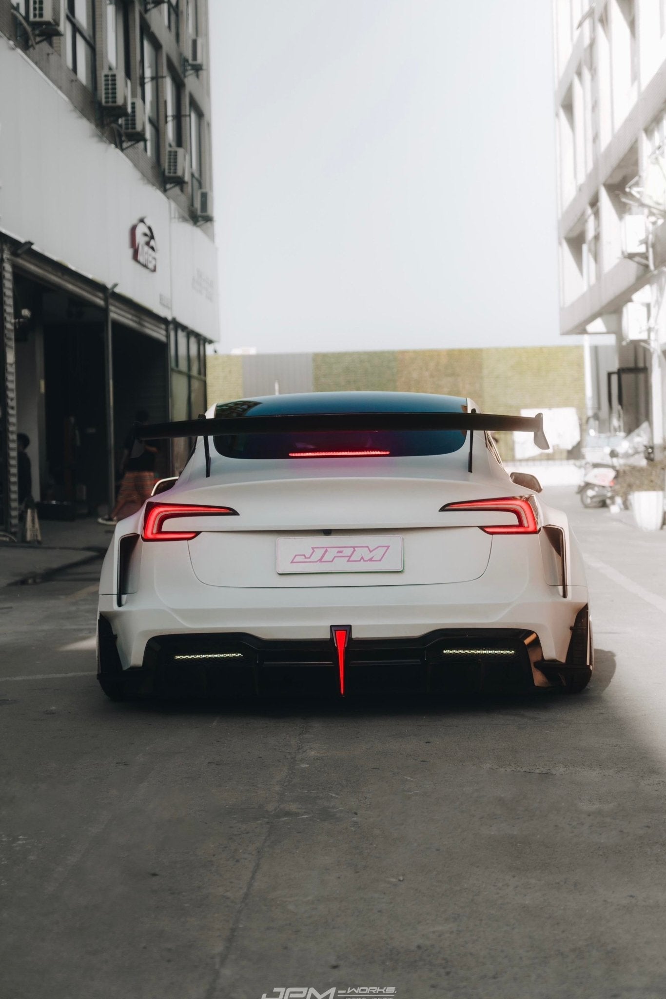 Robot Craftsman Tesla Model 3 Highland 2024+ “HACKER” Widebody FRP & Partial Carbon Full Kit Aftermarket Carbon Fiber Part / Bodykit - Robot Bodykits