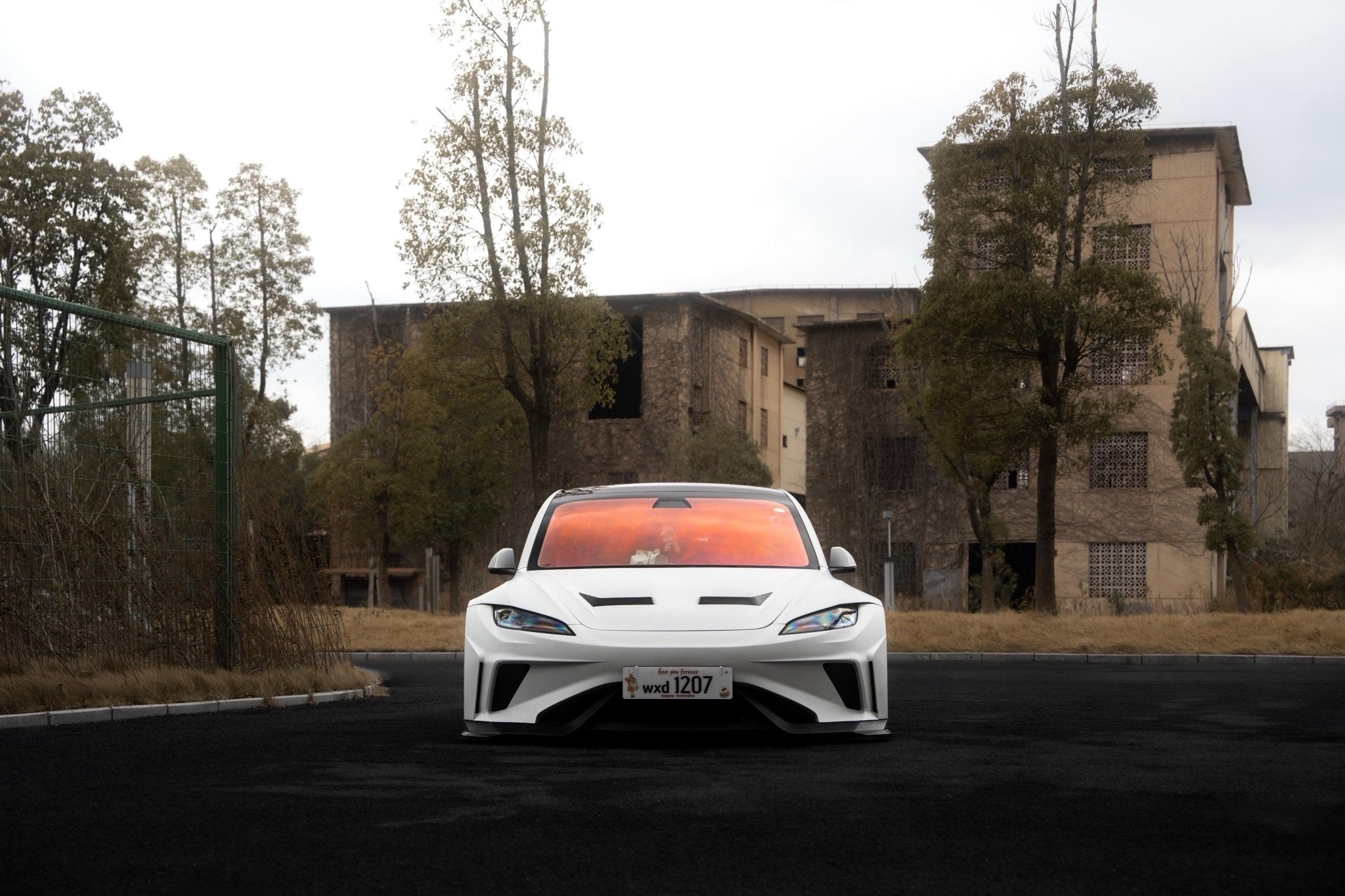 Robot Craftsman Tesla Model 3 Highland 2024+ “HACKER” Widebody FRP & Partial Carbon Full Kit Aftermarket Carbon Fiber Part / Bodykit - Robot Bodykits