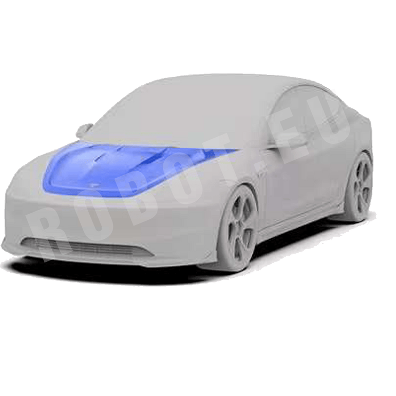 Robot Craftsman Tesla Model 3 Highland Bonnet / Hood Aftermarket Carbon Fiber Part / Bodykit - Robot Bodykits
