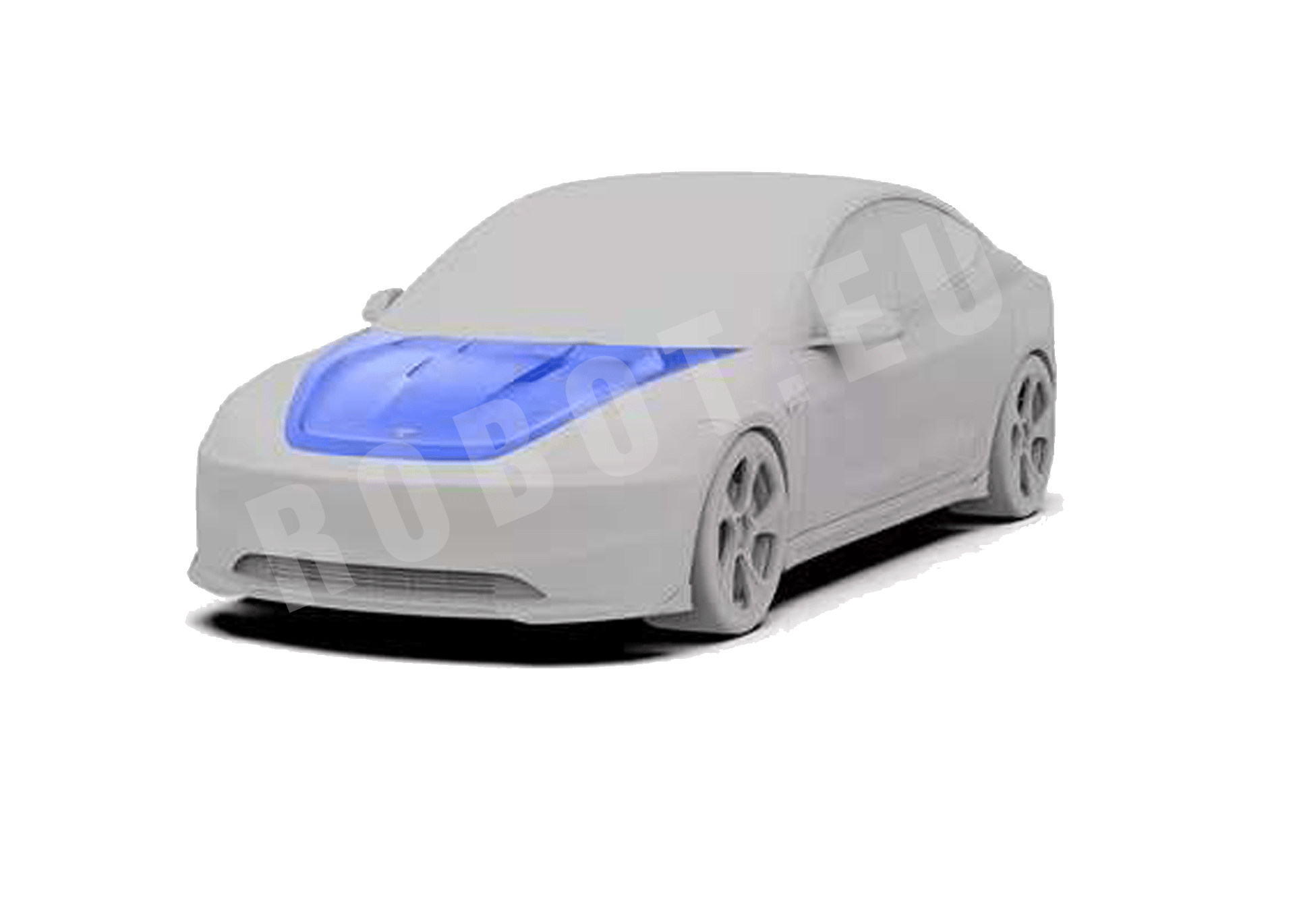 Robot Craftsman Tesla Model 3 Highland Bonnet / Hood Aftermarket Carbon Fiber Part / Bodykit - Robot Bodykits