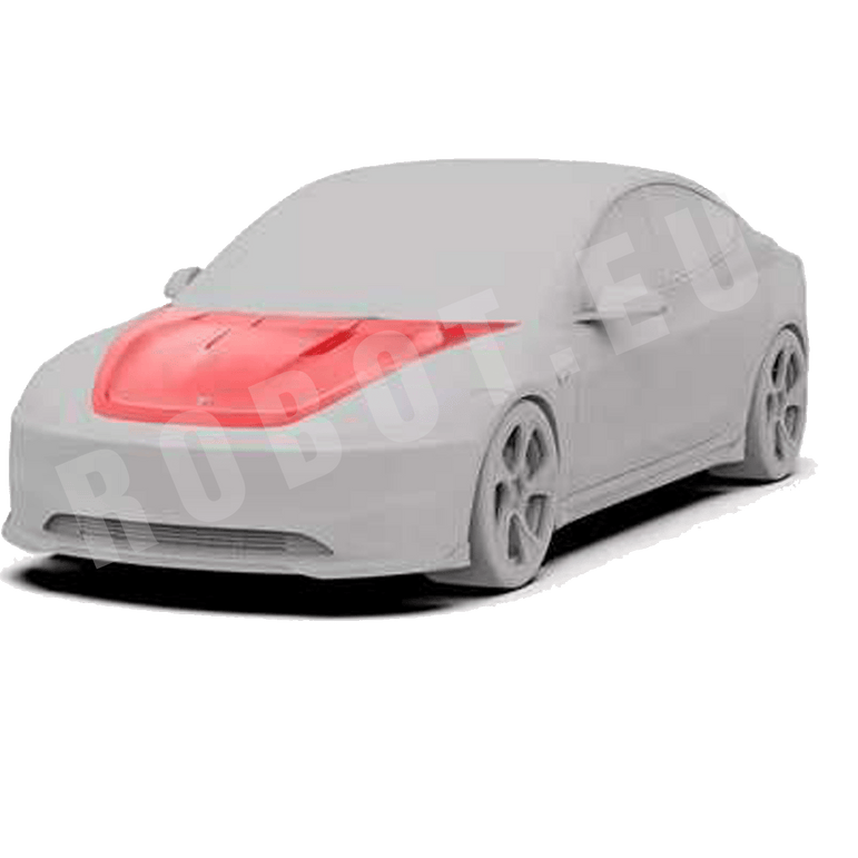 Robot Craftsman Tesla Model 3 Highland Bonnet / Hood Aftermarket Carbon Fiber Part / Bodykit - Robot Bodykits