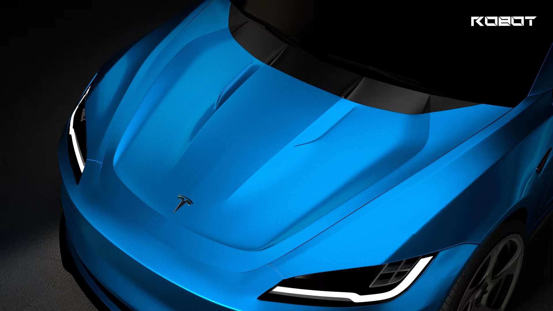 Robot Craftsman Tesla Model 3 Highland Bonnet / Hood Aftermarket Carbon Fiber Part / Bodykit - Robot Bodykits