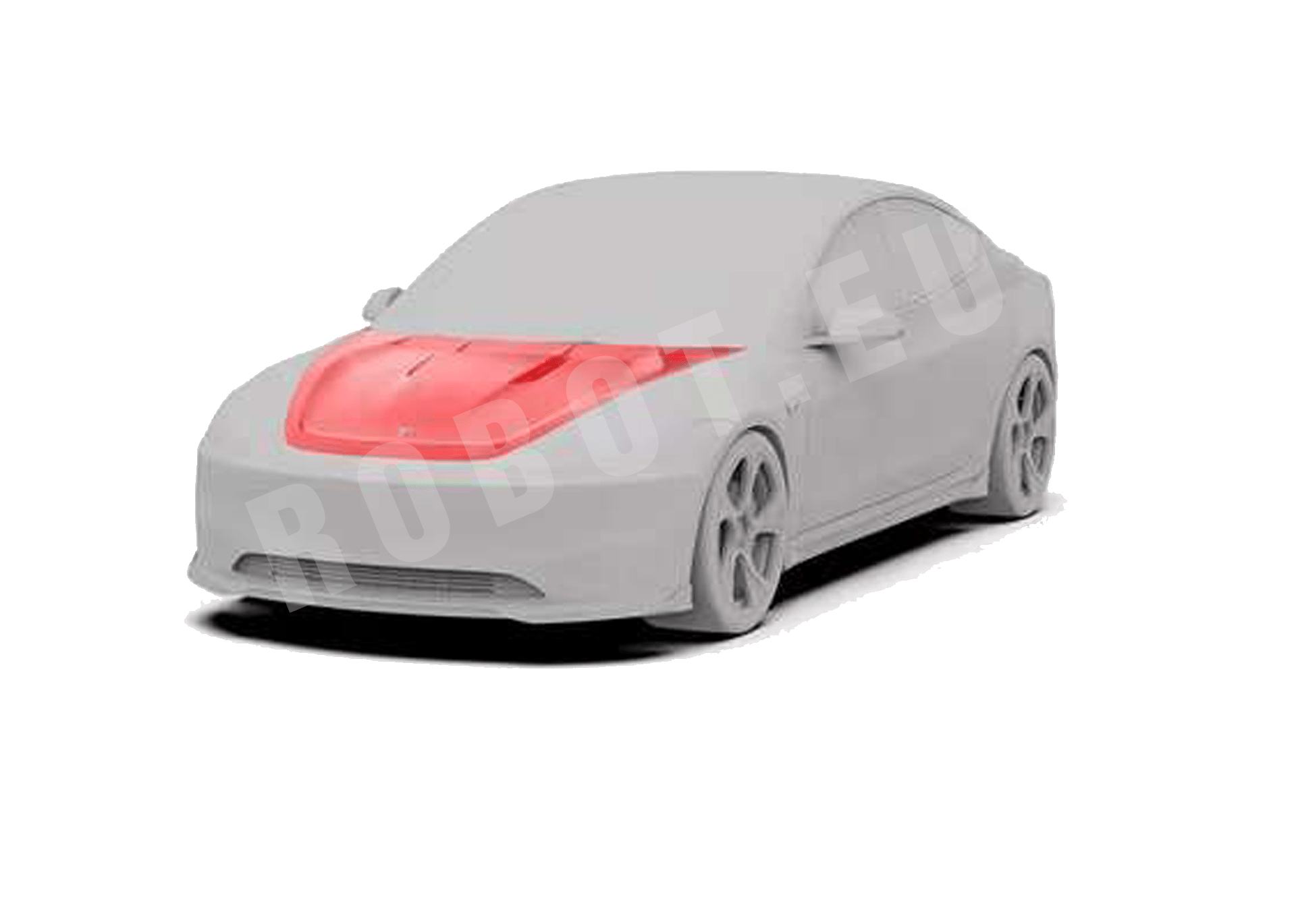 Robot Craftsman Tesla Model 3 Highland Bonnet / Hood Aftermarket Carbon Fiber Part / Bodykit - Robot Bodykits