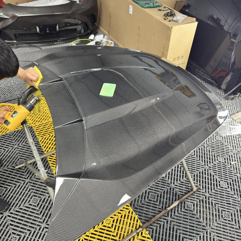 Robot Craftsman Tesla Model 3 Highland Bonnet / Hood Aftermarket Carbon Fiber Part / Bodykit - Robot Bodykits