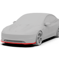 Robot Craftsman Tesla Model 3 Highland Front Splitter Aftermarket Carbon Fiber Part / Bodykit - Robot Bodykits