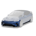 Robot Craftsman Tesla Model 3 Highland "HACKER" Complete Body Kit Aftermarket Carbon Fiber Part / Bodykit - Robot Bodykits
