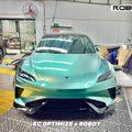 Robot Craftsman Tesla Model 3 Highland "HACKER" Front Bumper & Front Lip Aftermarket Carbon Fiber Part / Bodykit - Robot Bodykits