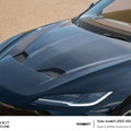 Robot Craftsman Tesla Model 3 Highland "HACKER" Hood / Bonnet Aftermarket Carbon Fiber Part / Bodykit - Robot Bodykits