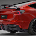 Robot Craftsman Tesla Model 3 Highland "HACKER" Rear Bumper & Diffuser Aftermarket Carbon Fiber Part / Bodykit - Robot Bodykits