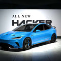 Robot Craftsman Tesla Model 3 Highland "HACKER" Side Skirts Aftermarket Carbon Fiber Part / Bodykit - Robot Bodykits