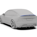 Robot Craftsman Tesla Model 3 Highland "Hacker" Spoiler Options Aftermarket Carbon Fiber Part / Bodykit - Robot Bodykits
