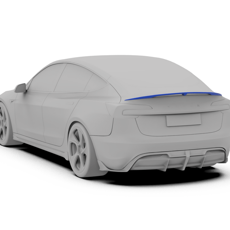 Robot Craftsman Tesla Model 3 Highland "Hacker" Spoiler Options Aftermarket Carbon Fiber Part / Bodykit - Robot Bodykits