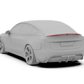 Robot Craftsman Tesla Model 3 Highland "Hacker" Spoiler Options Aftermarket Carbon Fiber Part / Bodykit - Robot Bodykits