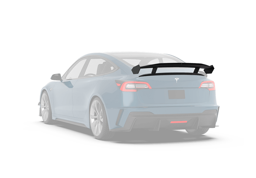 Robot Craftsman Tesla Model 3 Highland "Hacker" Spoiler Options Aftermarket Carbon Fiber Part / Bodykit - Robot Bodykits