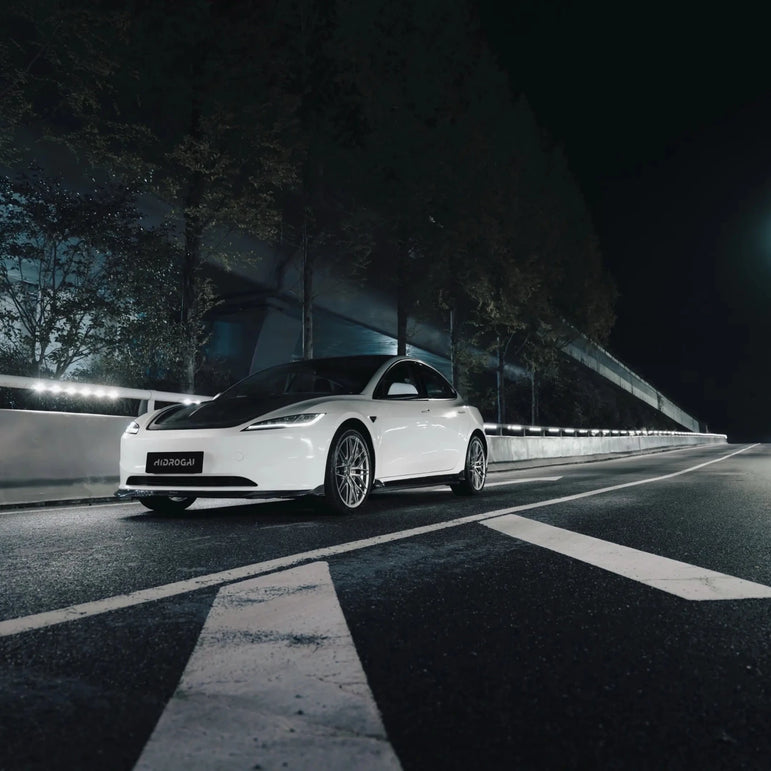 Robot Craftsman Tesla Model 3 Highland Lowline Bodykit (Hydrogai Series) SR & LR Aftermarket Carbon Fiber Part / Bodykit - Robot Bodykits