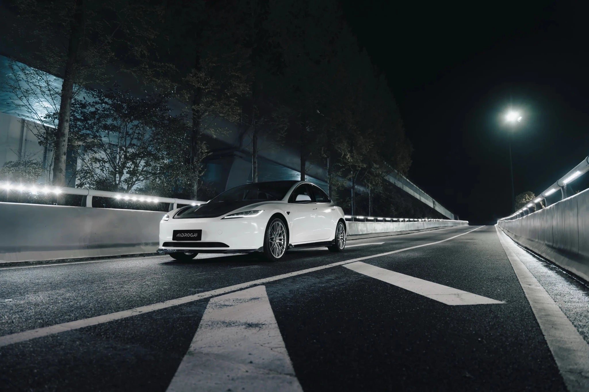 Robot Craftsman Tesla Model 3 Highland Lowline Bodykit (Hydrogai Series) SR & LR Aftermarket Carbon Fiber Part / Bodykit - Robot Bodykits