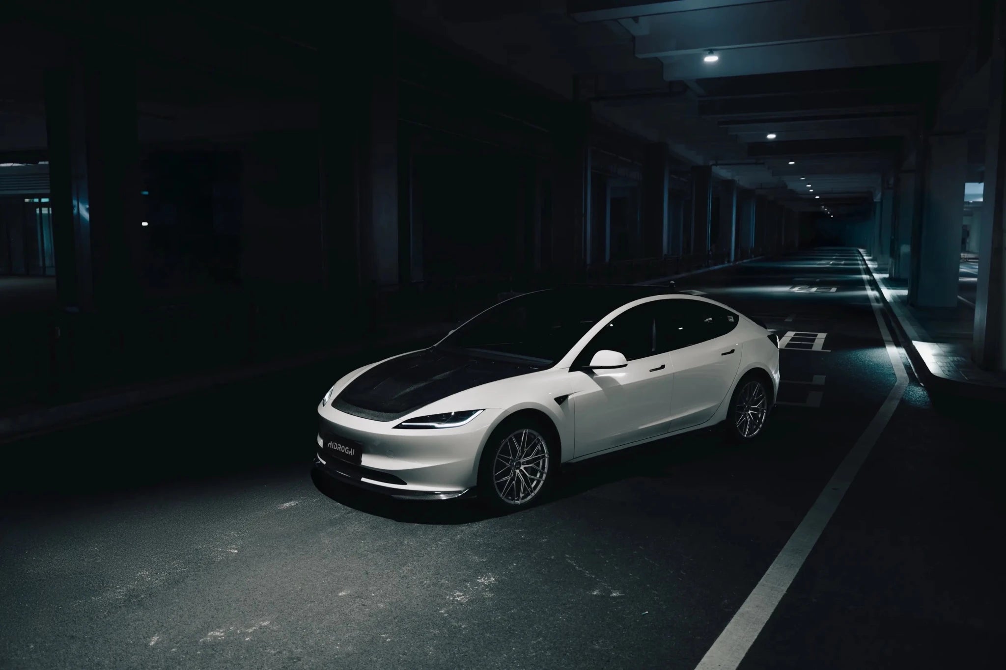 Robot Craftsman Tesla Model 3 Highland Lowline Bodykit (Hydrogai Series) SR & LR Aftermarket Carbon Fiber Part / Bodykit - Robot Bodykits