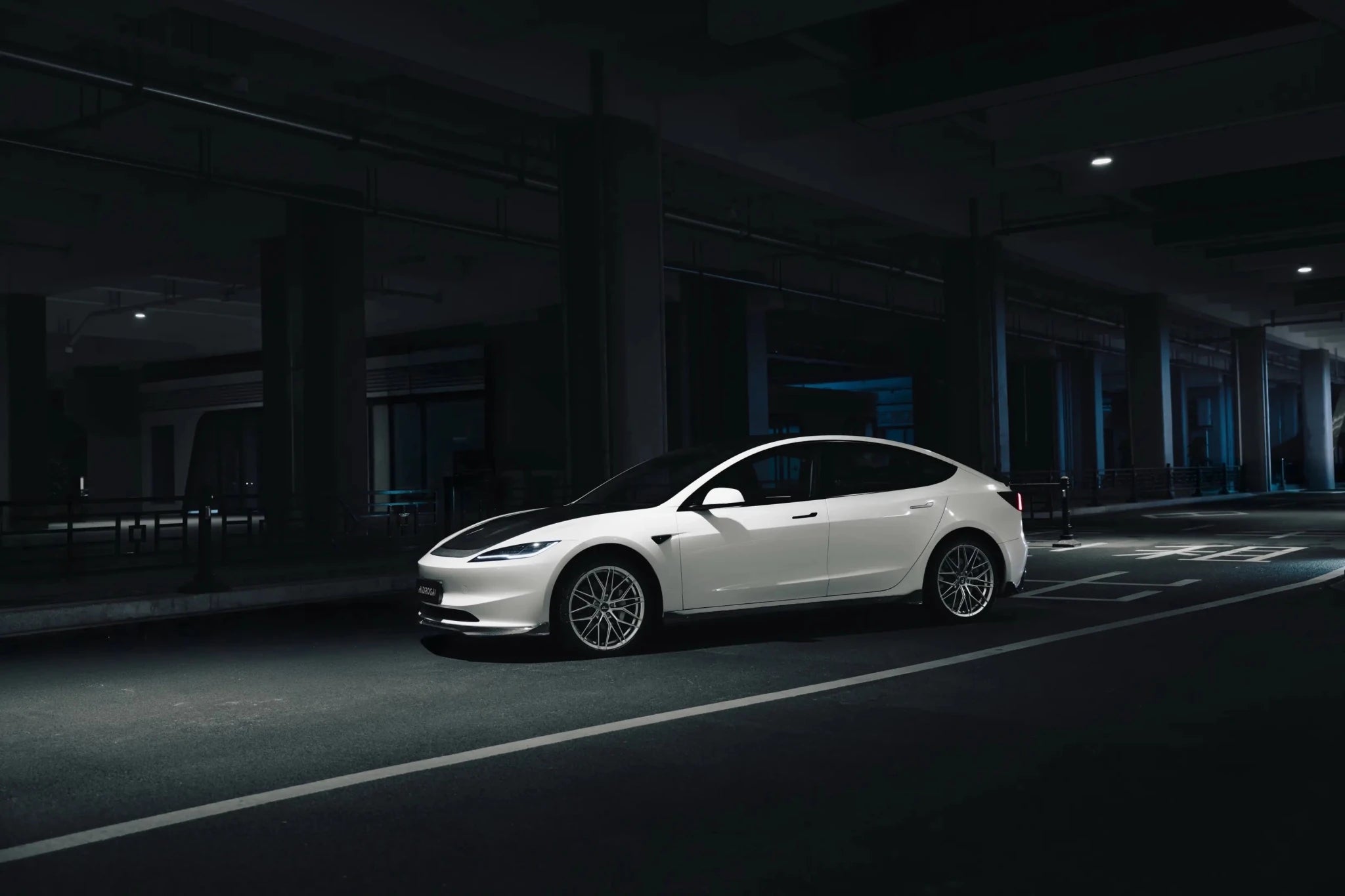 Robot Craftsman Tesla Model 3 Highland Lowline Bodykit (Hydrogai Series) SR & LR Aftermarket Carbon Fiber Part / Bodykit - Robot Bodykits