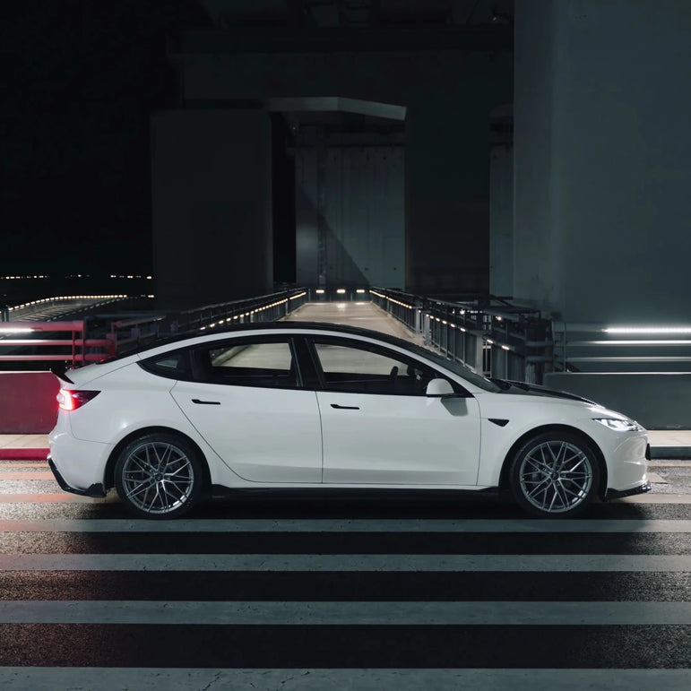 Robot Craftsman Tesla Model 3 Highland Lowline Bodykit (Hydrogai Series) SR & LR Aftermarket Carbon Fiber Part / Bodykit - Robot Bodykits