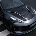 Robot Craftsman Tesla Model 3 Model Y “HACKER” Hood / Bonnet Aftermarket Carbon Fiber Part / Bodykit - Robot Bodykits