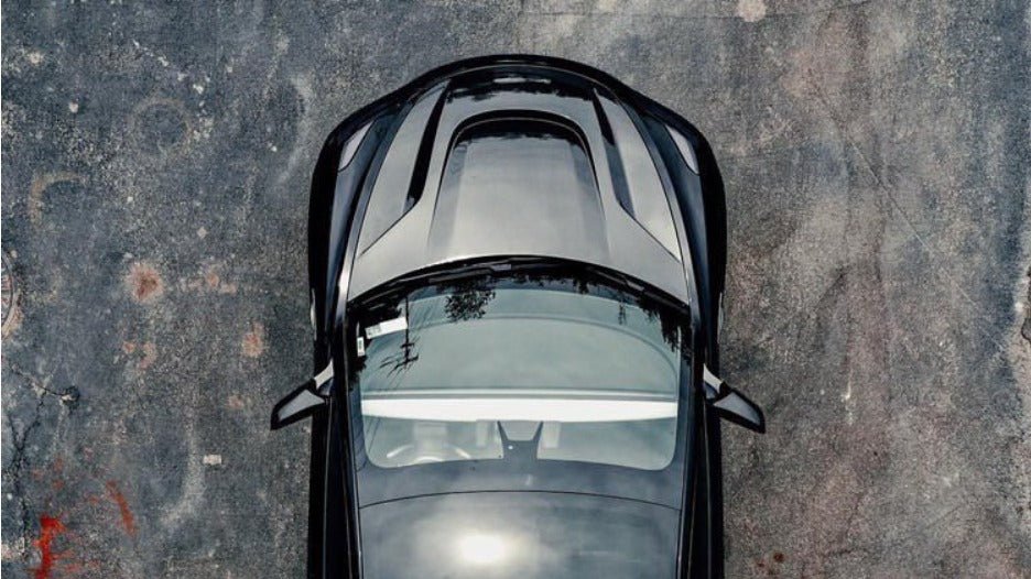 Robot Craftsman Tesla Model 3 Model Y “HACKER” Hood / Bonnet Aftermarket Carbon Fiber Part / Bodykit - Robot Bodykits