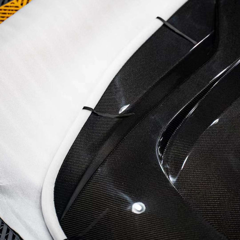 Robot Craftsman Tesla Model 3 Model Y “HACKER” Hood / Bonnet Aftermarket Carbon Fiber Part / Bodykit - Robot Bodykits