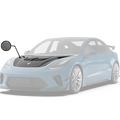 Robot Craftsman Tesla Model 3 Model Y “HACKER” Hood / Bonnet Aftermarket Carbon Fiber Part / Bodykit - Robot Bodykits