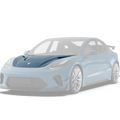 Robot Craftsman Tesla Model 3 Model Y “HACKER” Hood / Bonnet Aftermarket Carbon Fiber Part / Bodykit - Robot Bodykits