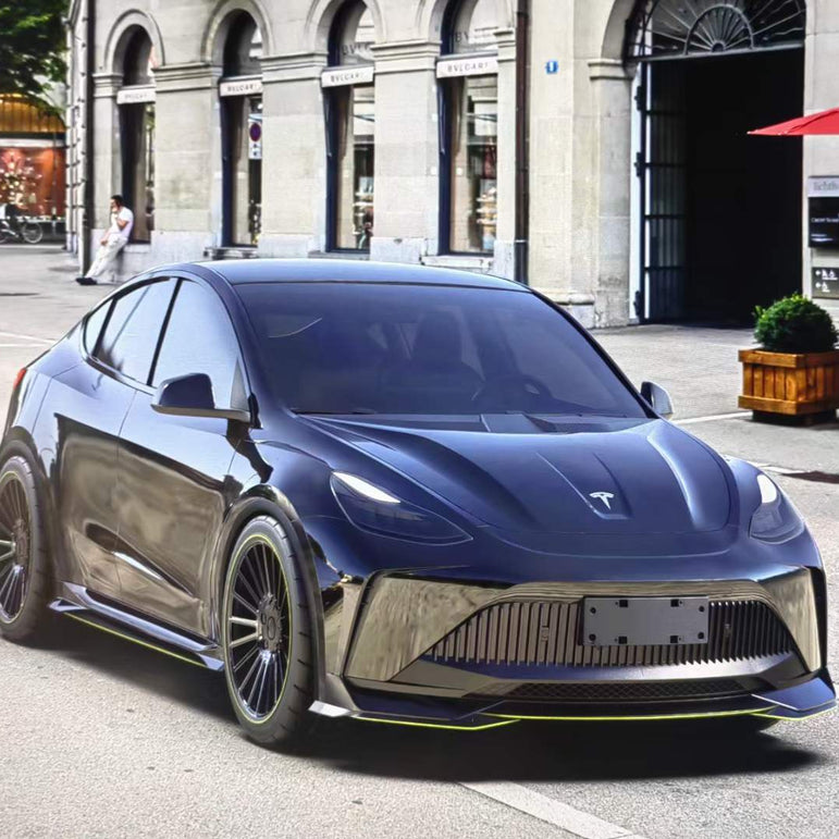 Robot Craftsman Tesla Model Y Starship Aluminium Bonnet / Hood Aftermarket Carbon Fiber Part / Bodykit - Robot Bodykits